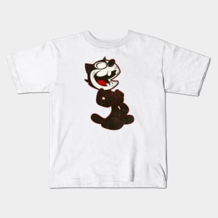 Vintage Original Felix the Cat Laughing Kids T-Shirt